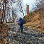 Acciottolato della via dei piloni